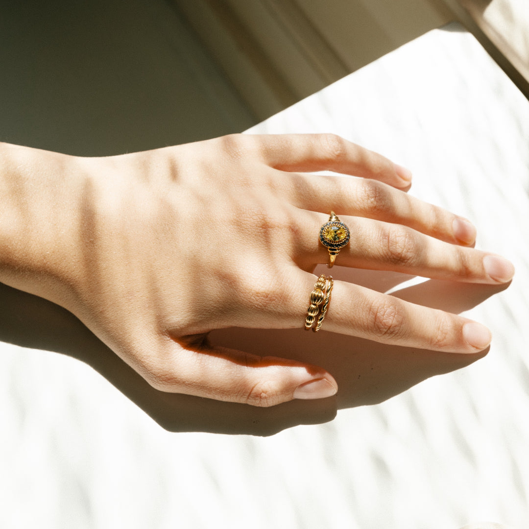 Textured flow ring - 124140Y