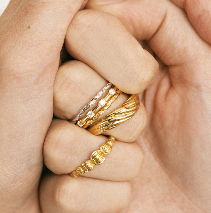 Textured flow ring - 124140Y