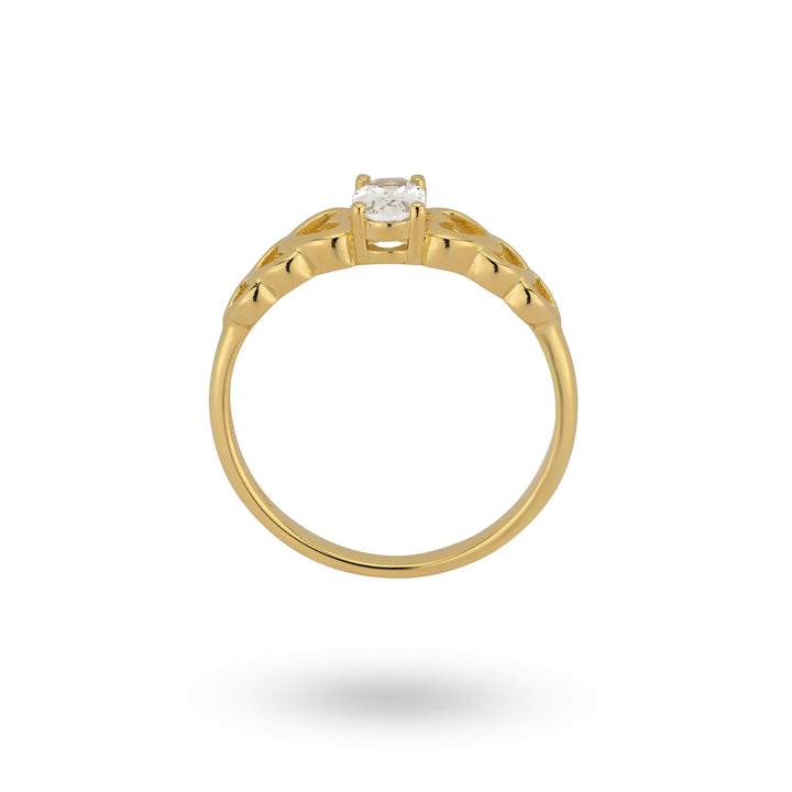 Sugar heart ring - 124141Y