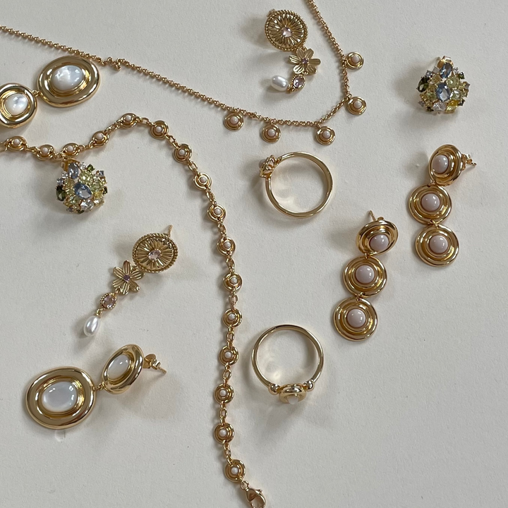 Rosé coin bracelet - 22478Y