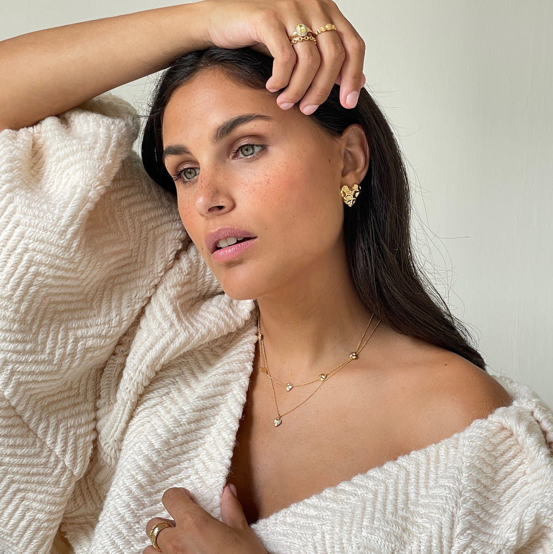 Silent love oorbellen - 424111Y