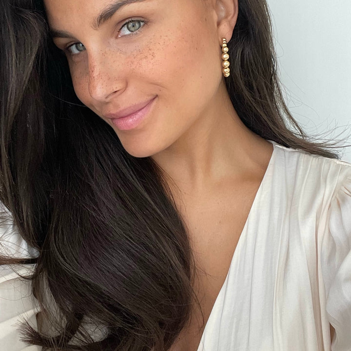 Bubble beat oorbellen - 42499Y