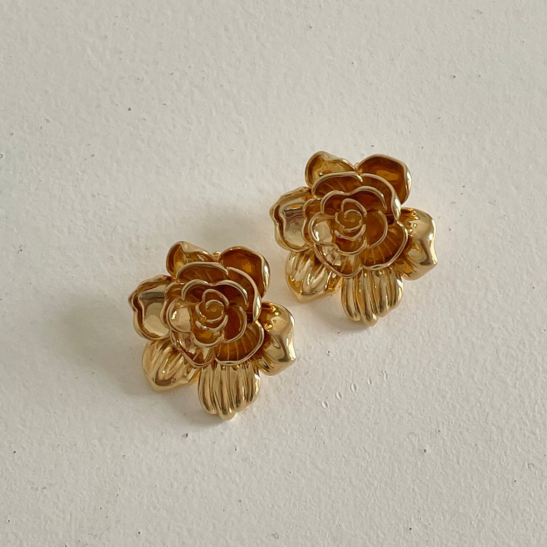 Eternal rose statement oorbellen - 424102Y