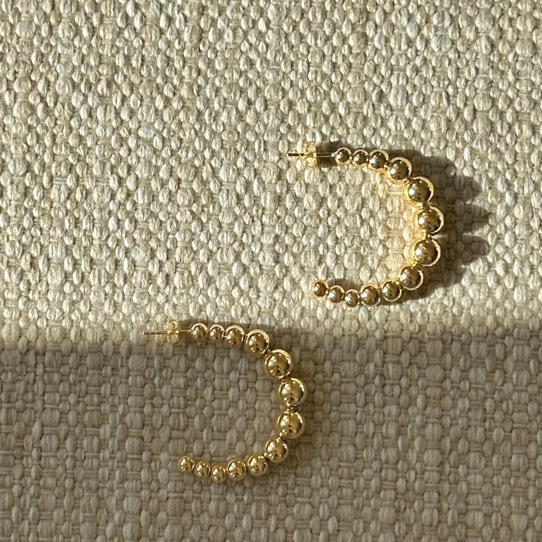 Bubble beat oorbellen - 42499Y