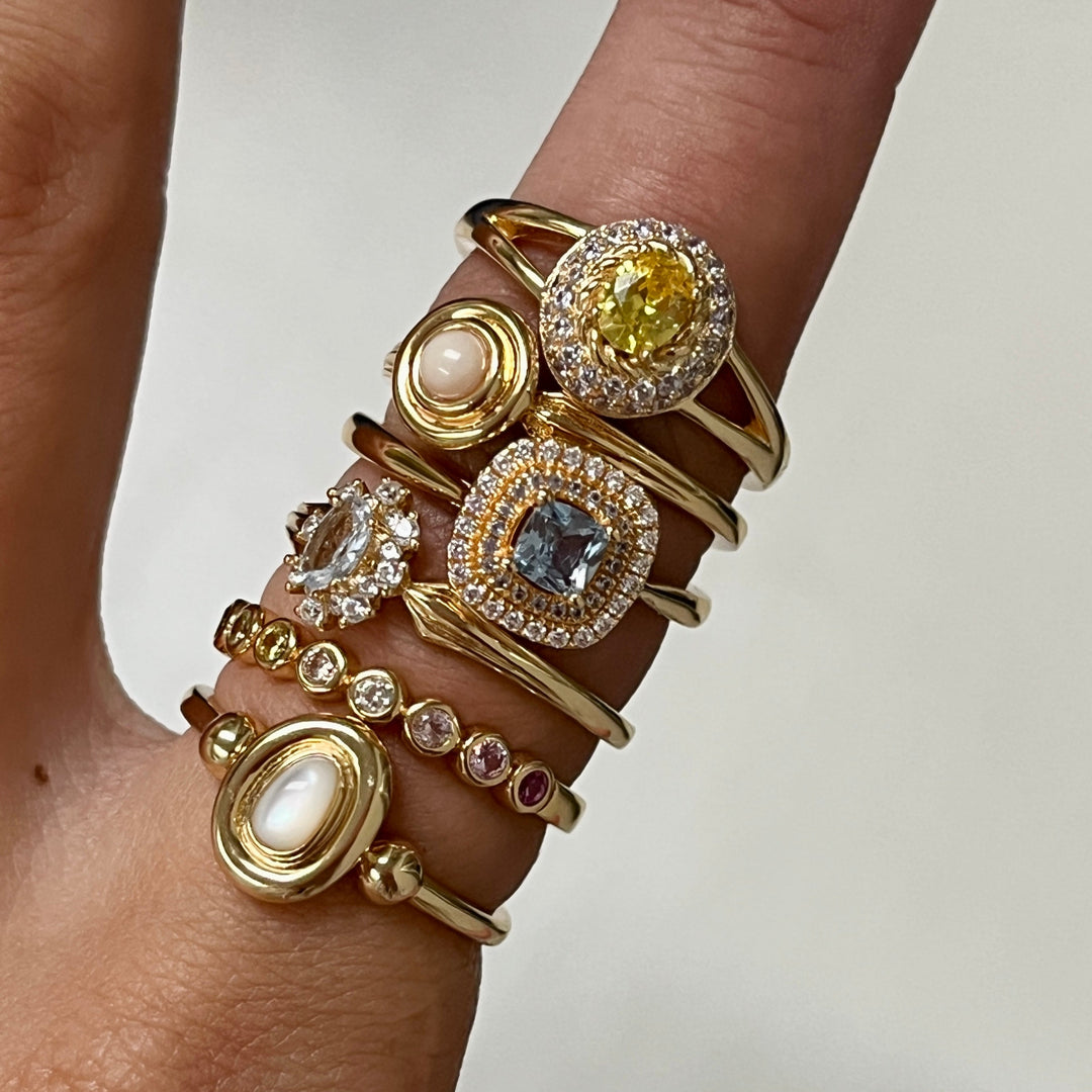 Mother of pearl ring - 124145Y