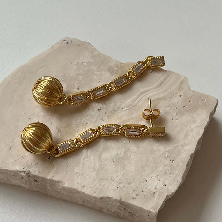 Gem bubbles oorbellen - 424114Y