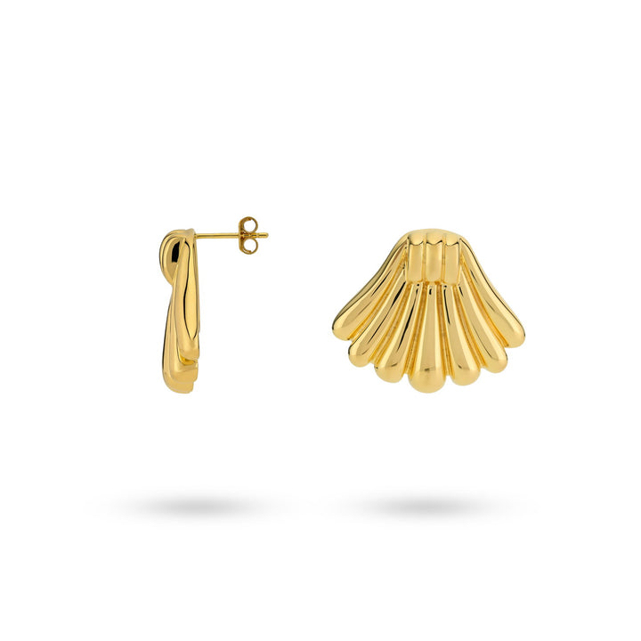 Golden aura oorbellen - 424107Y