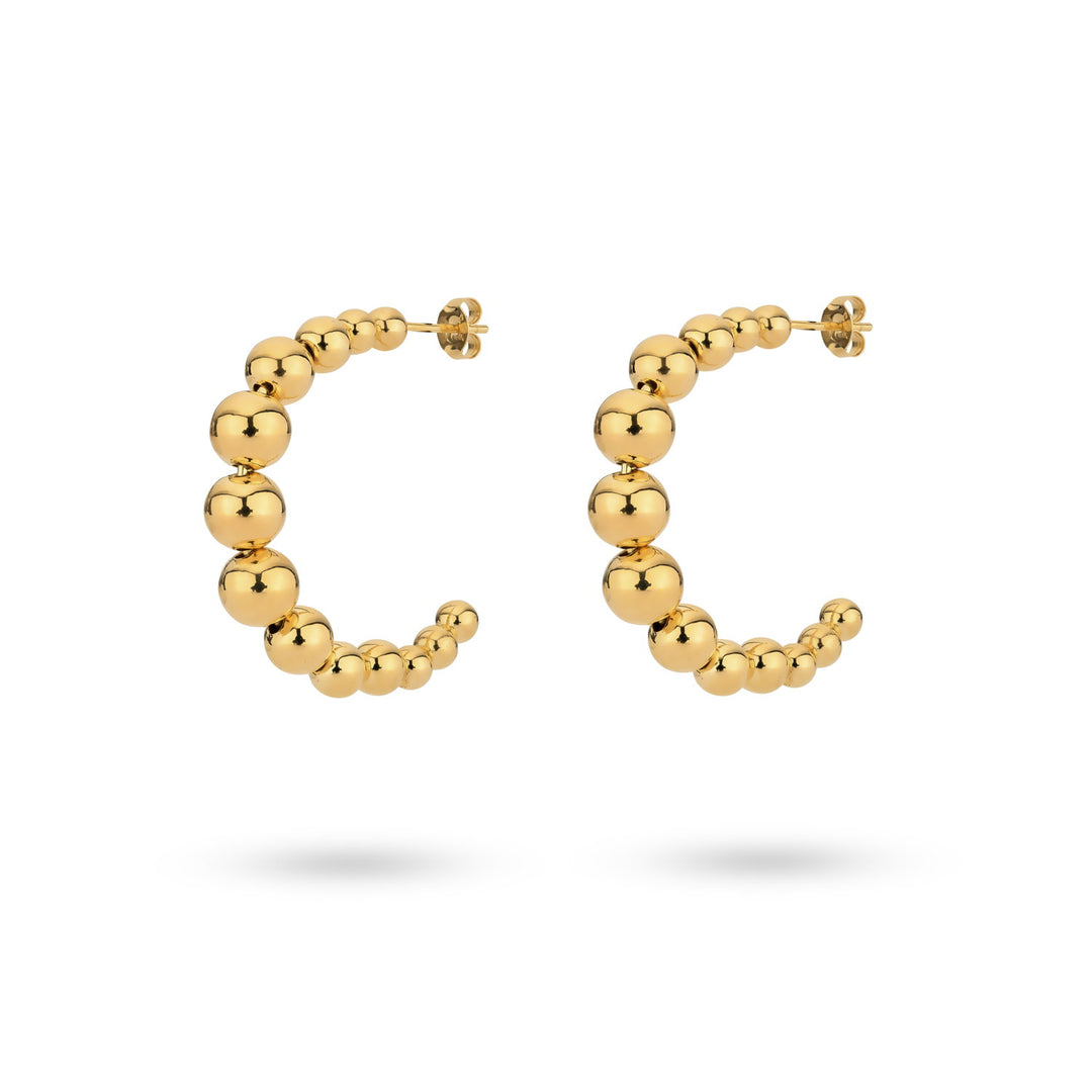 Bubble beat oorbellen - 42499Y