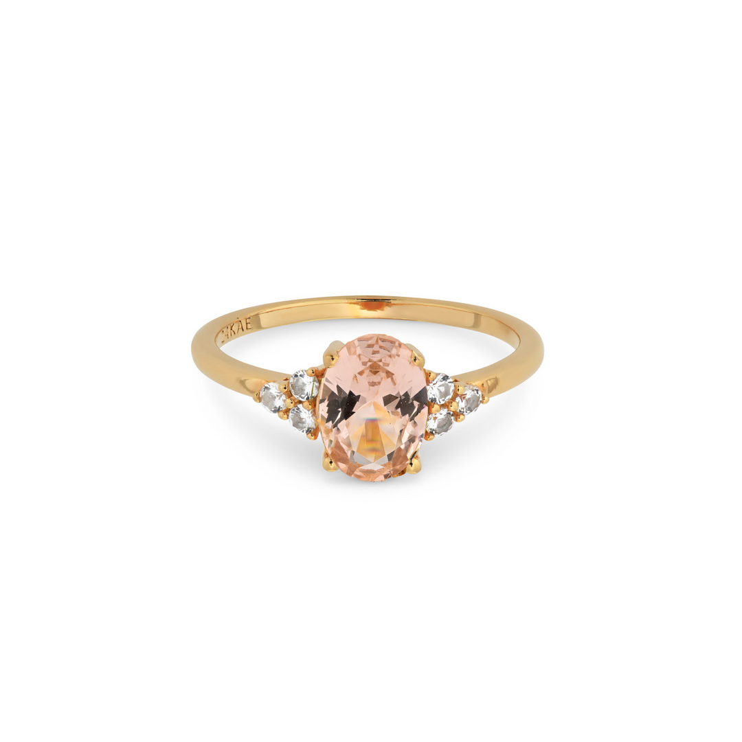 Ring with colored stones - 124176Y
