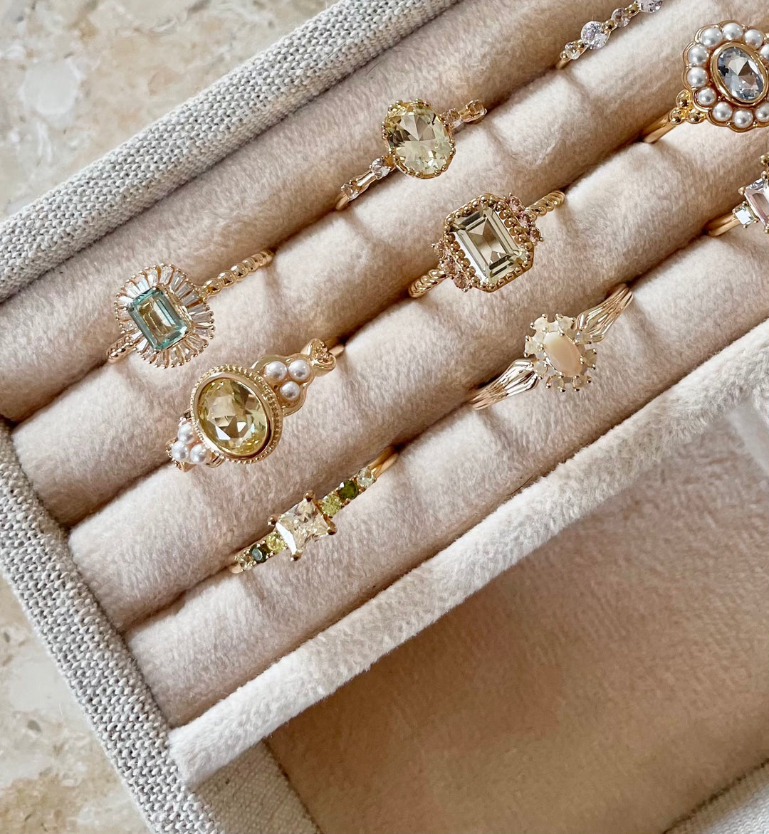 Ring met kleurstenen - 12442Y