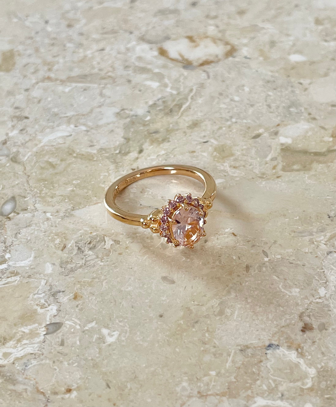 Ring met kleurstenen - 12448Y