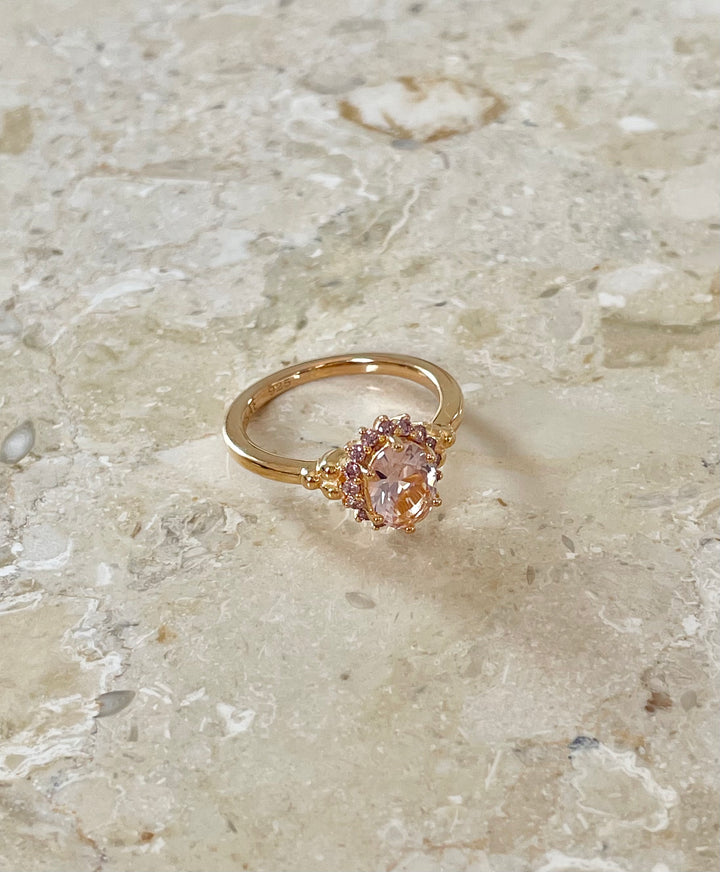 Ring met kleurstenen - 12448Y