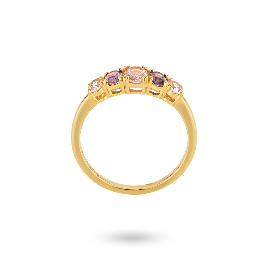 Ring with colored stones - 124102Y