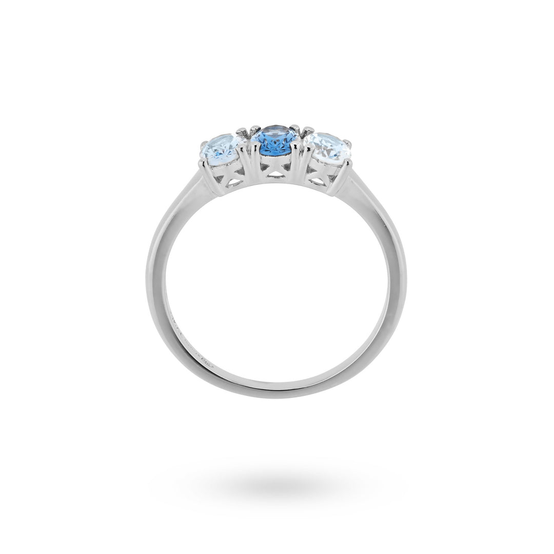 Ring met kleurstenen - 124104S