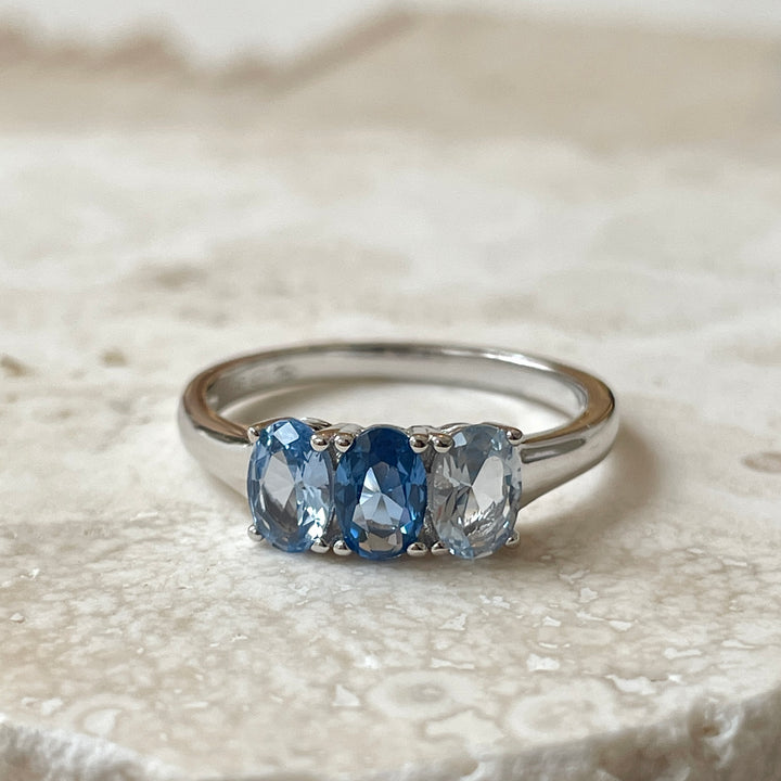 Ring met kleurstenen - 124104S