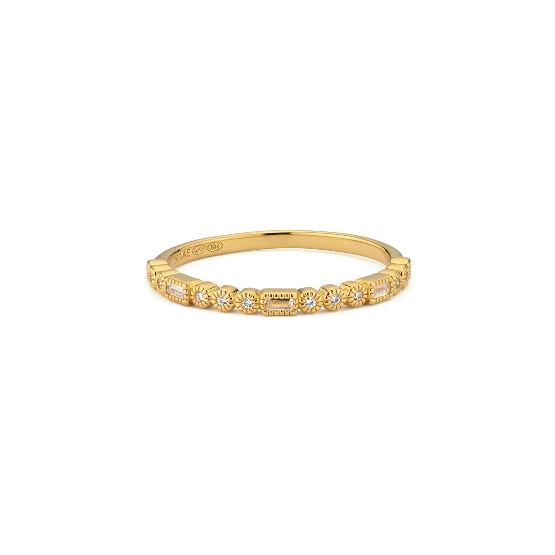 Ring met steentjes