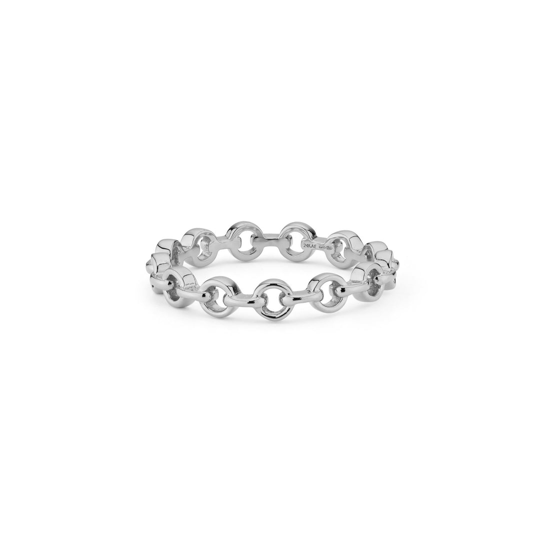 Ring with link structure - 124117S