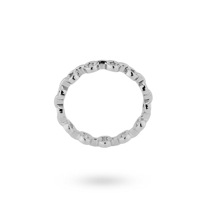 Ring met schakel structuur - 124117S