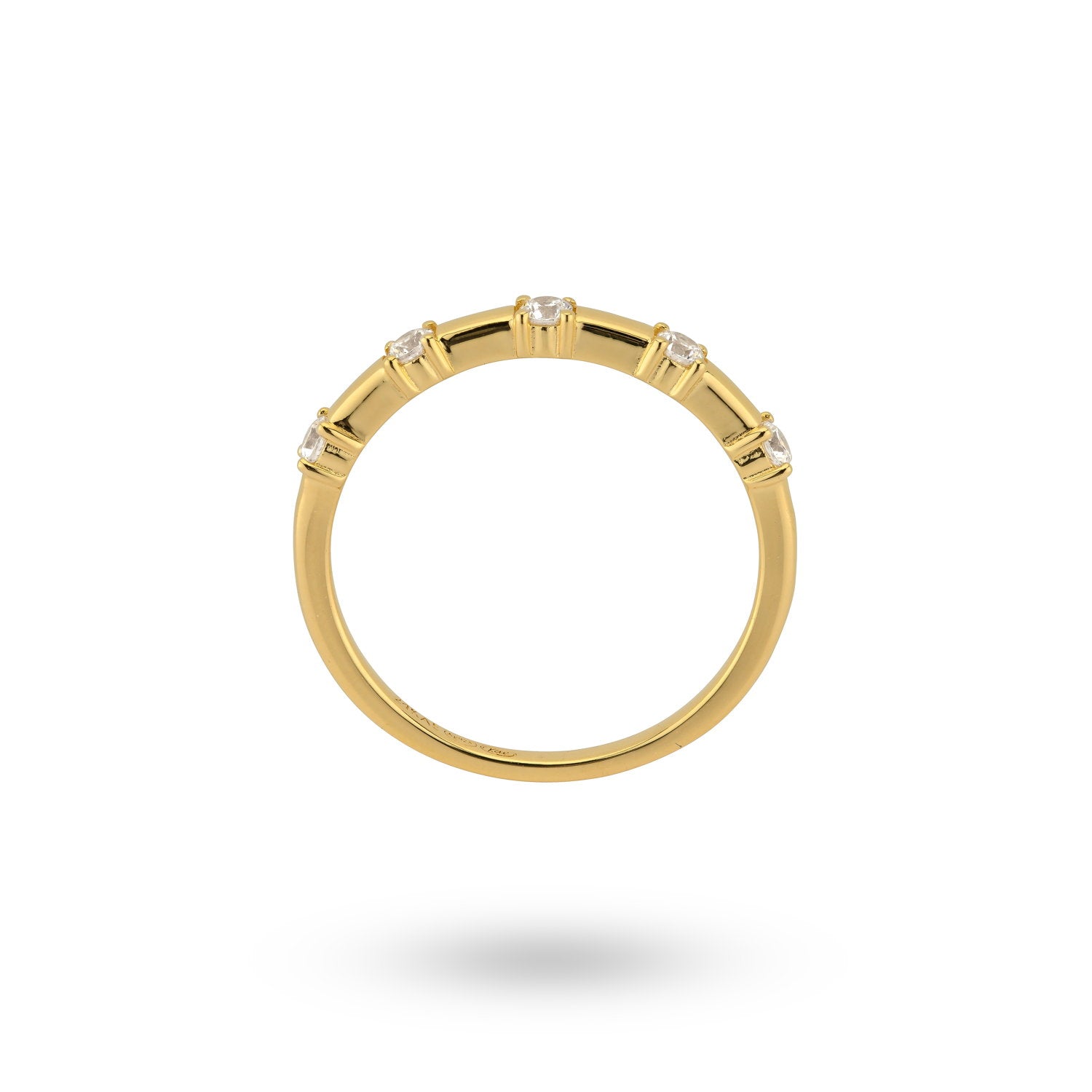 Ring with small stones - 124133Y – 24Kae