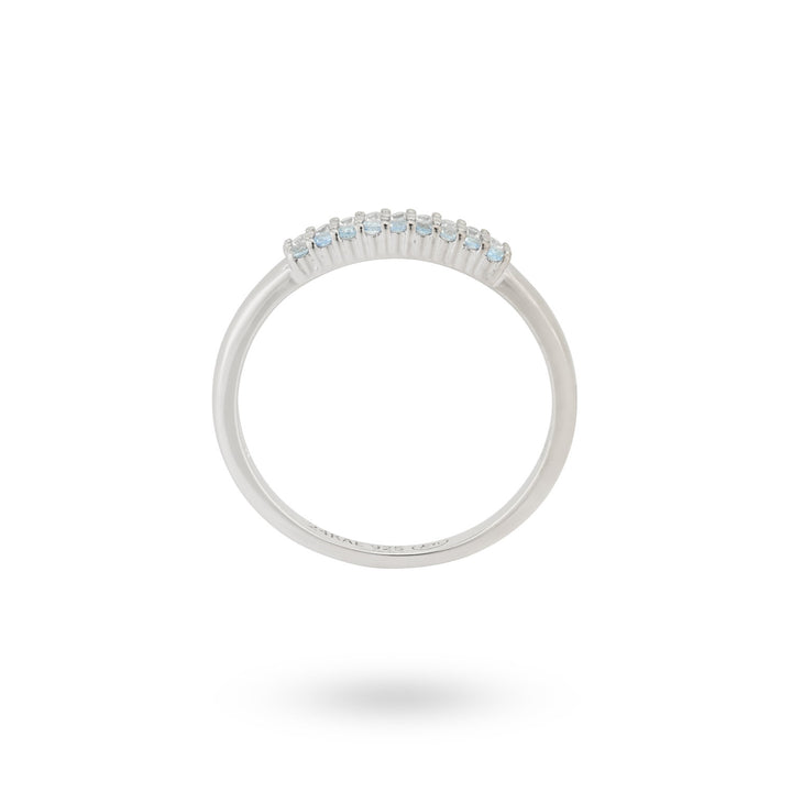 Ring with colored stones - 124163S