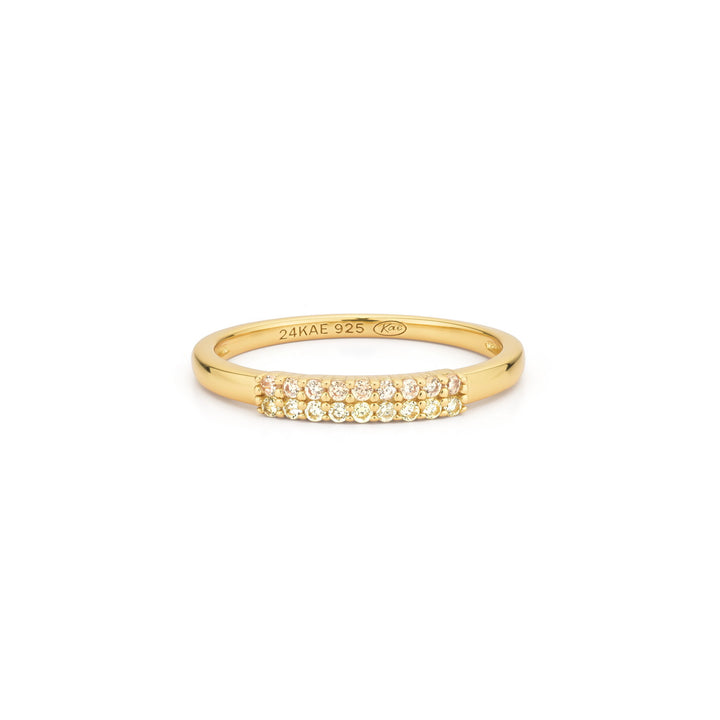 Ring with colored stones - 124163Y