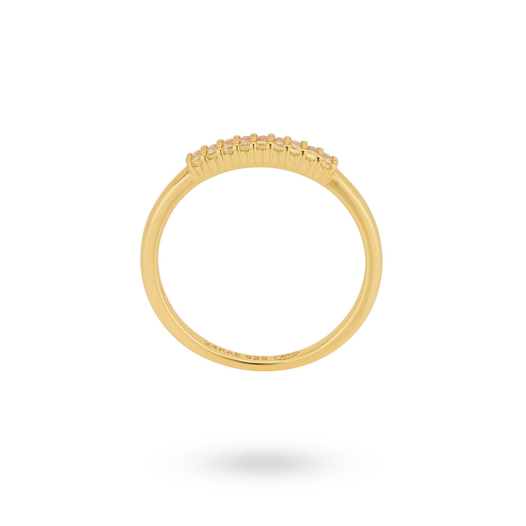 Ring with colored stones - 124163Y