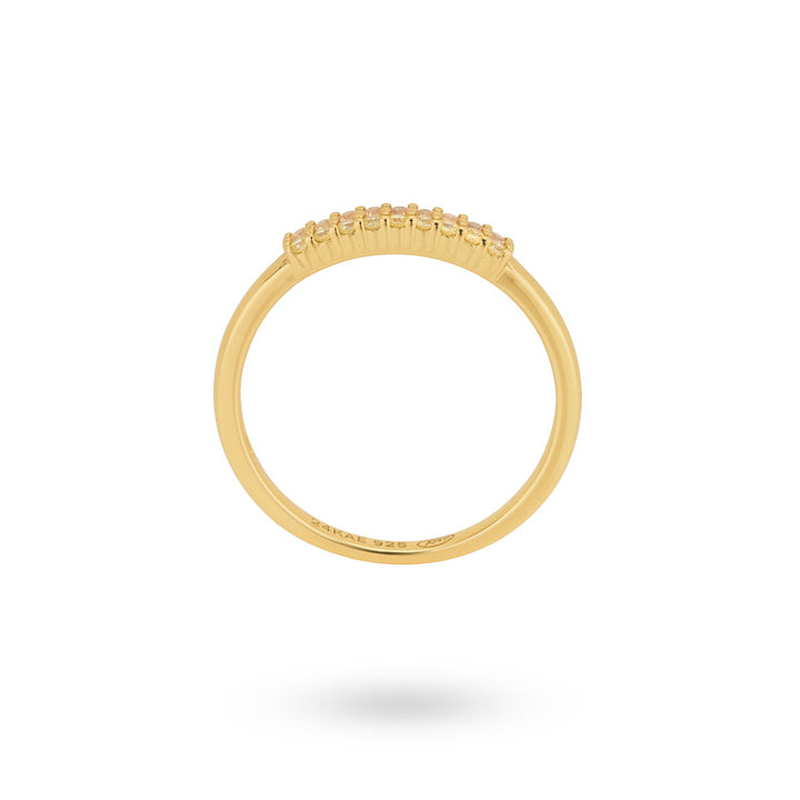 Ring with colored stones - 124163Y