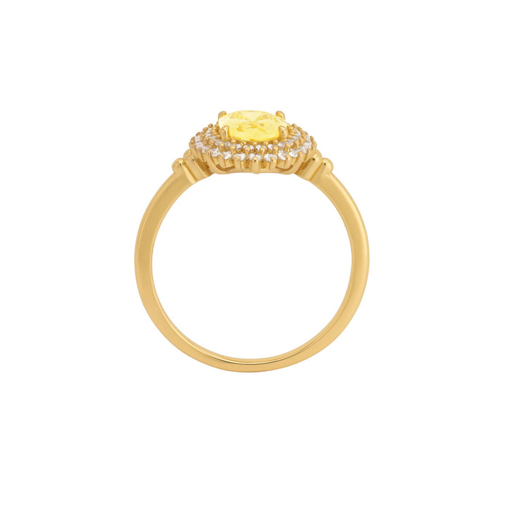 Ring with colored stones - 124172Y