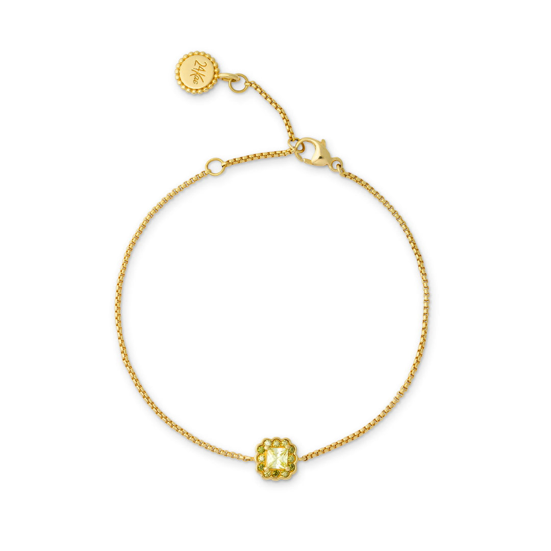 Armband met vintage look ornament