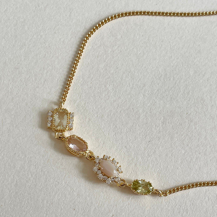 Bracelet with colored stones - 22469Y