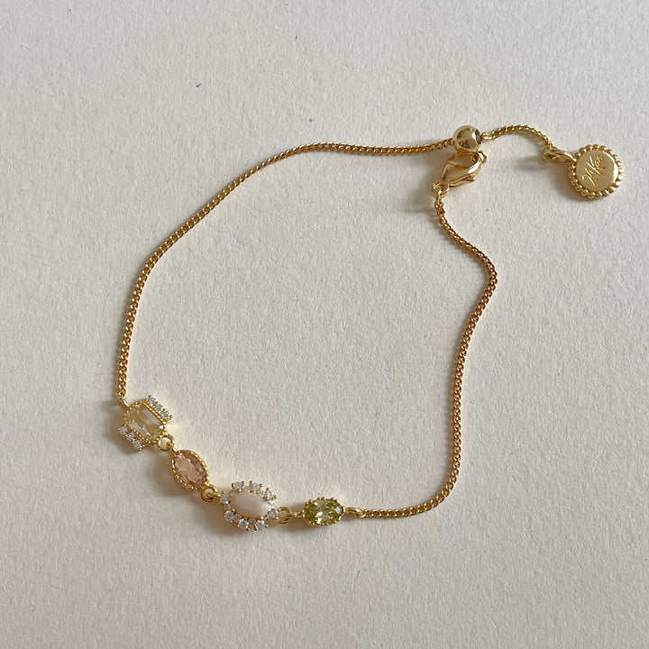 Bracelet with colored stones - 22469Y