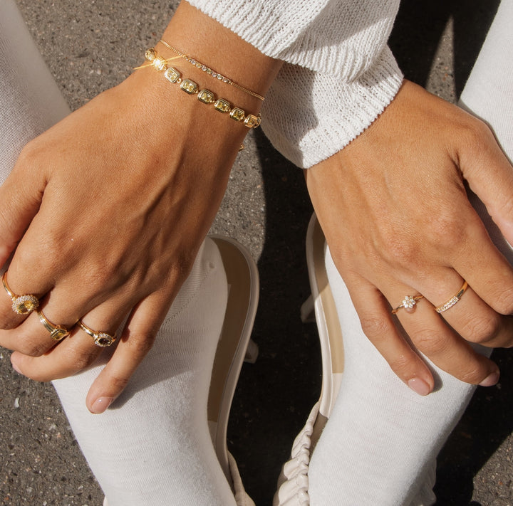 Bracelet with colored stones - 22487Y