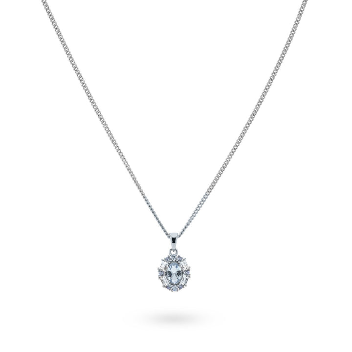 Necklace with colored stones - 32459S