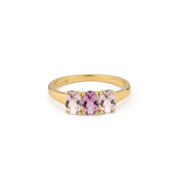 Ring with colored stones  - 124179Y