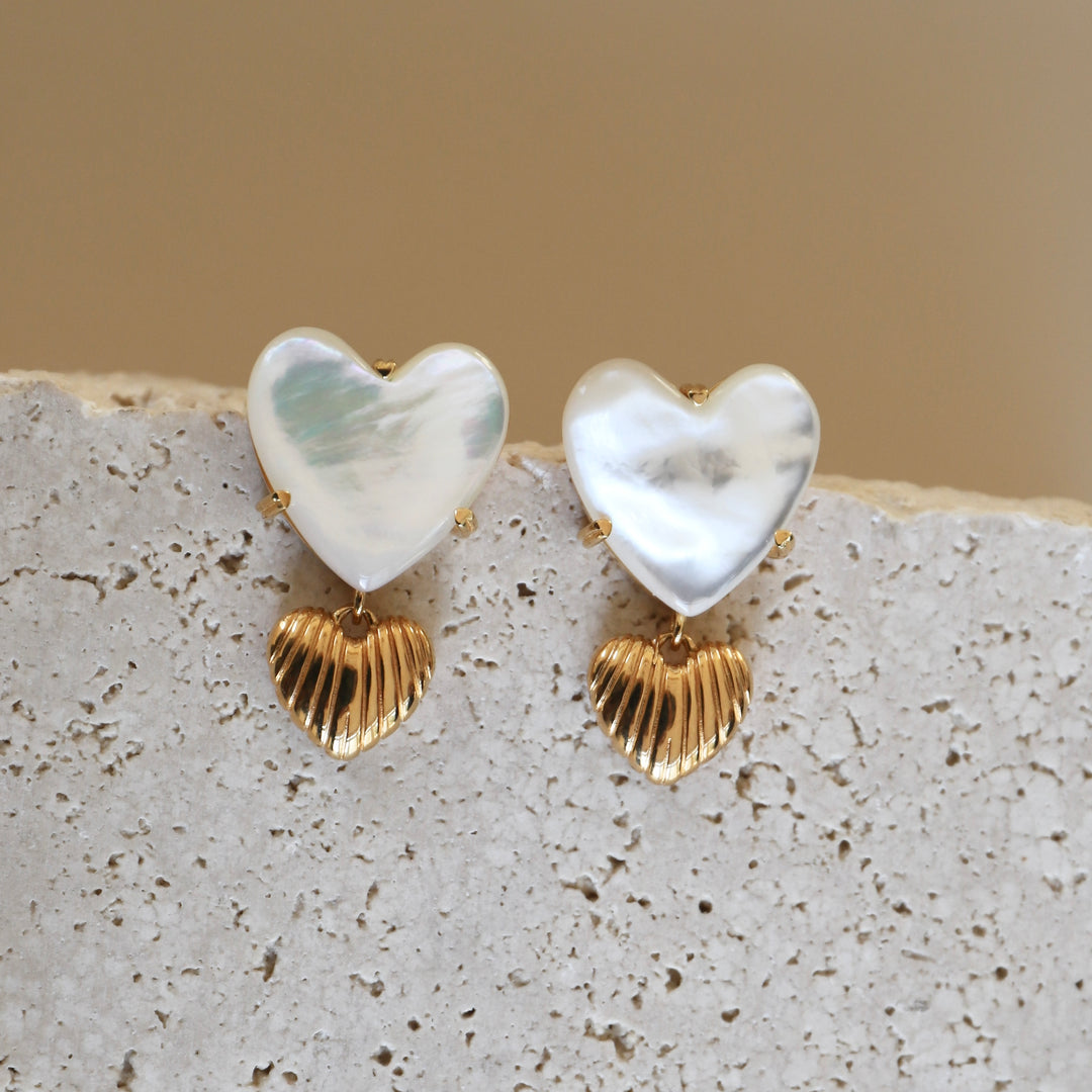 Earring mother of pearl - 42490Y