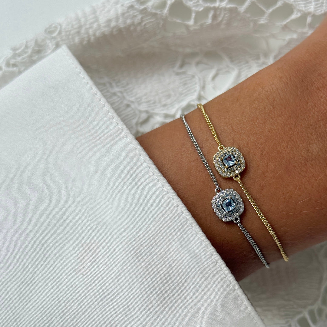 Armband met vintage look ornament