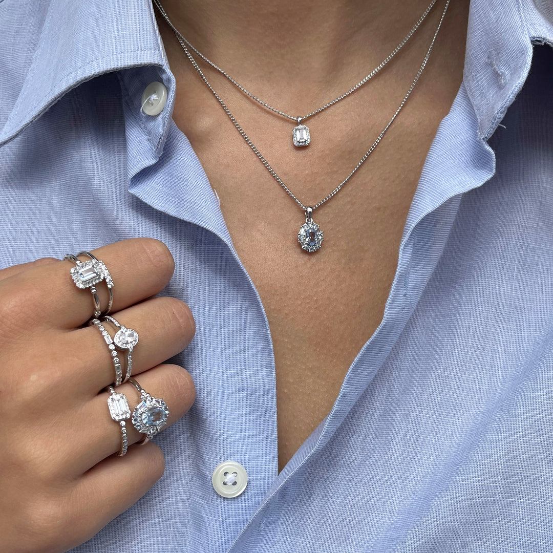 Ring met stenen - 124115S