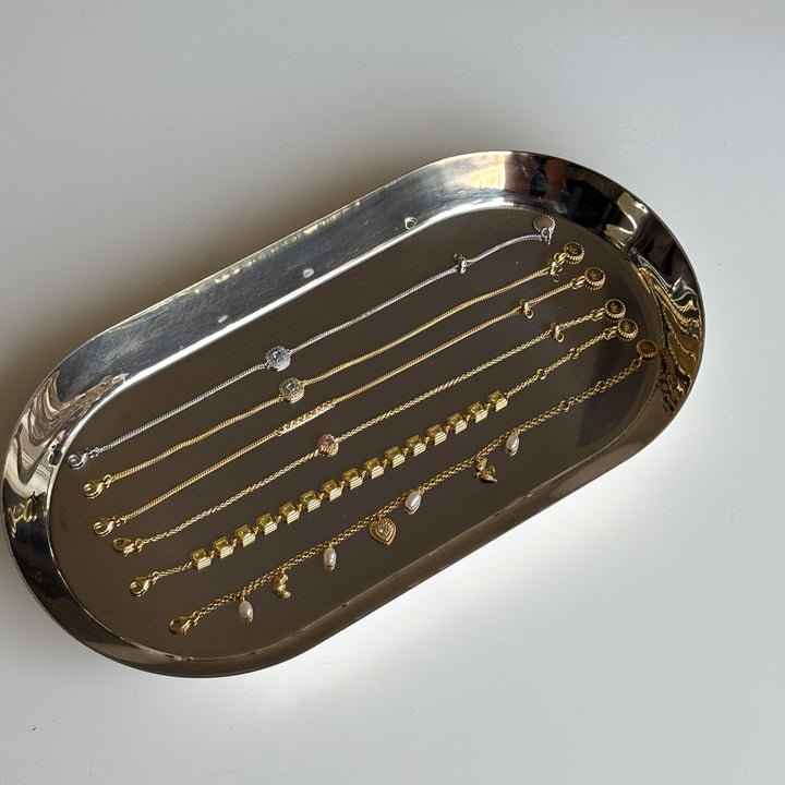 Armband met gekleurde stenen - 22487Y