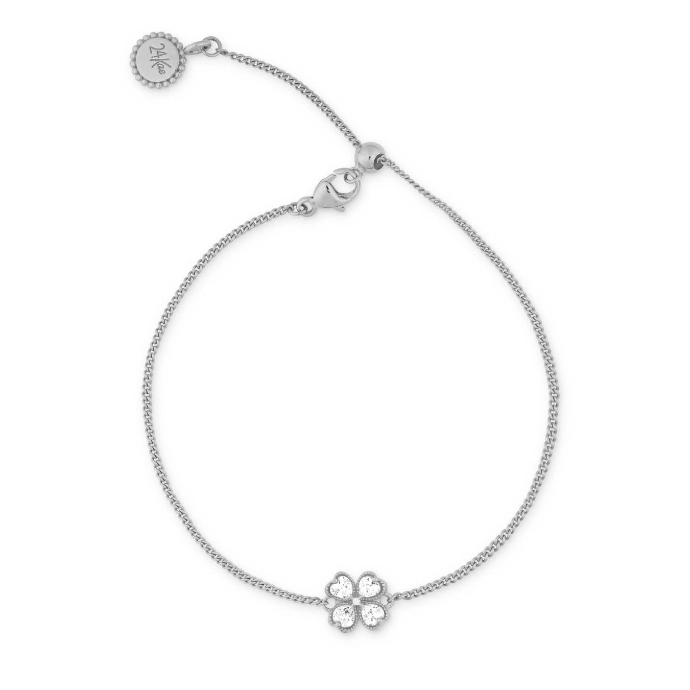 24kae Armband met klaverversiering 22479S 2025 Sieraden