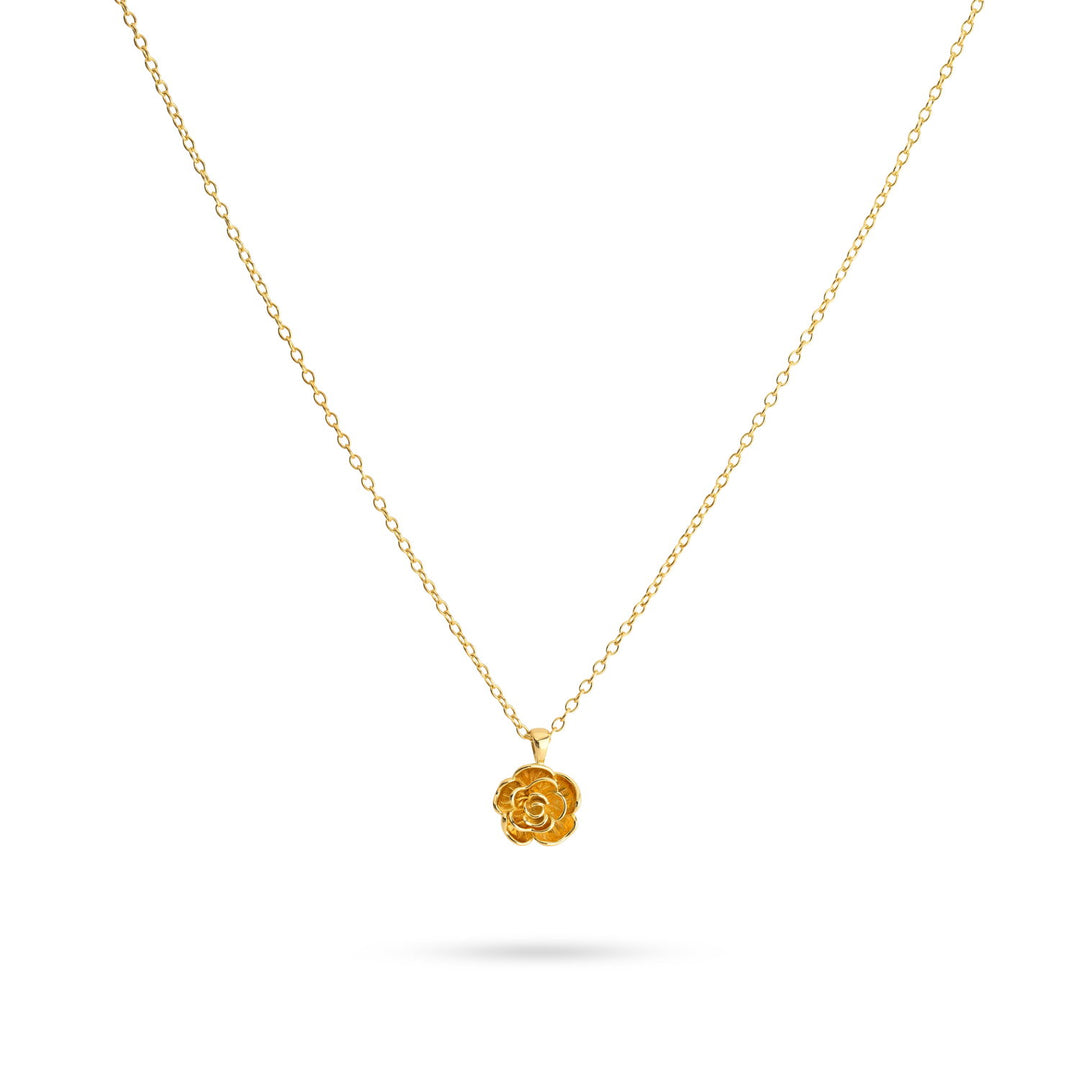 Ketting met kleine roos