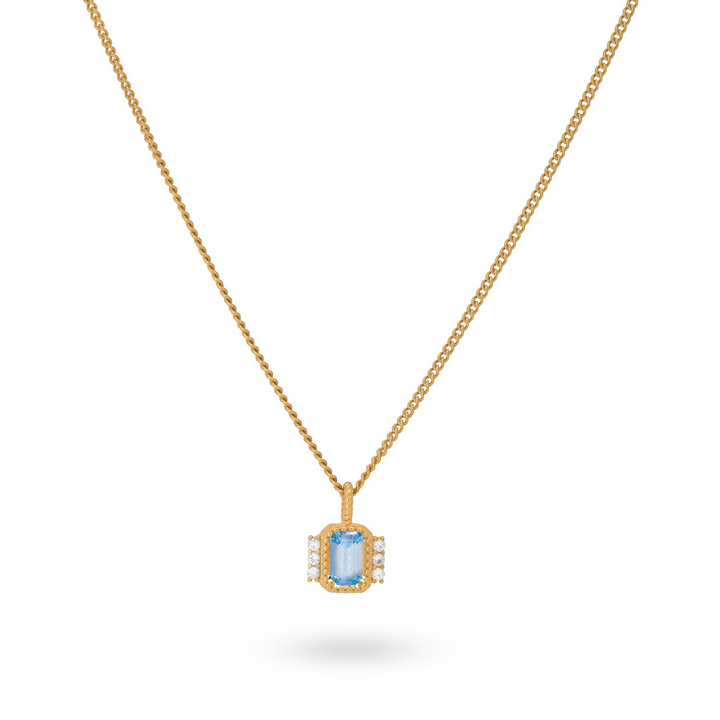 Ketting met vintage look hanger - 324101Y