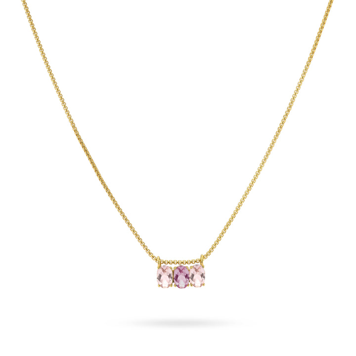 Necklace with colored stones  - 324105Y
