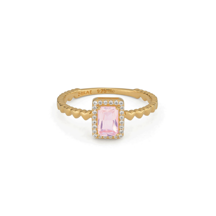 Ring with colored stone  - 124192Y