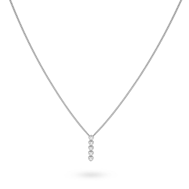 Ketting met hart hanger - 32475S
