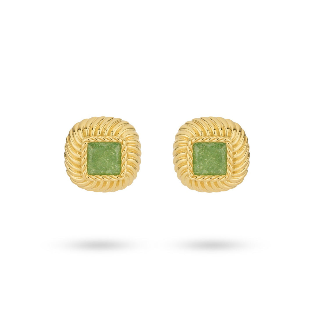 Green Eclipse oorbellen