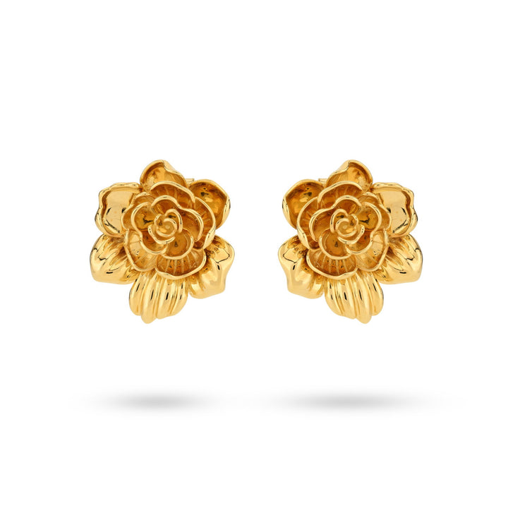 Statement roos oorbel - 424102Y