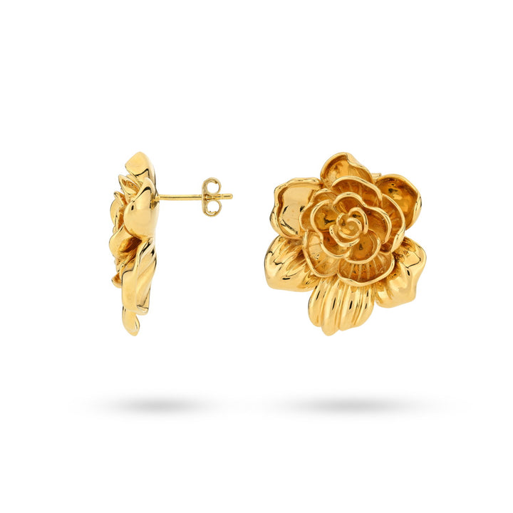 Statement roos oorbel - 424102Y