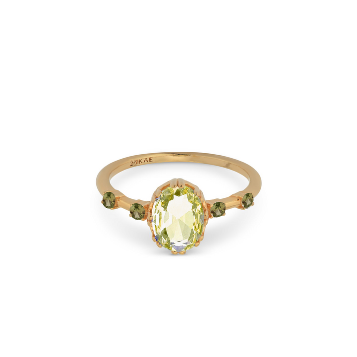 Ring with colored stones  - 124178Y