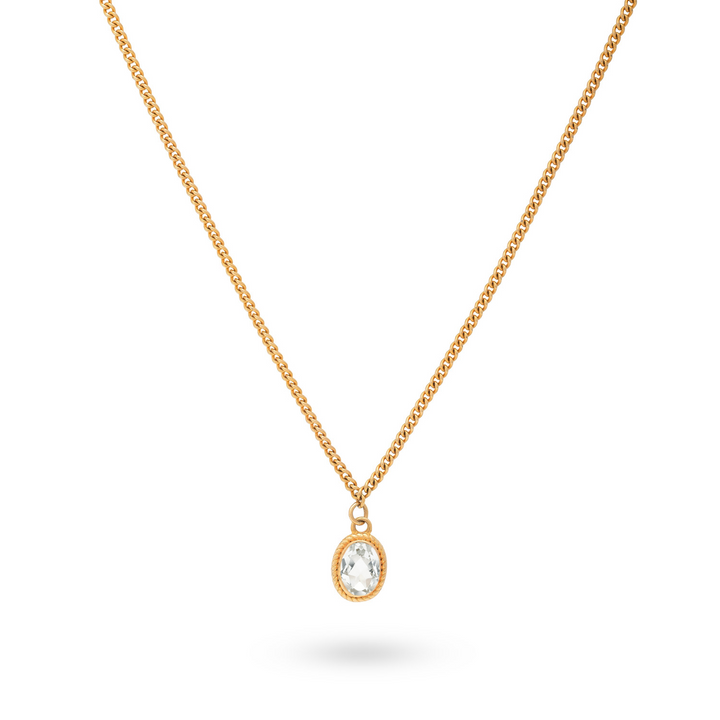 Necklace with colored stone  - 324103Y