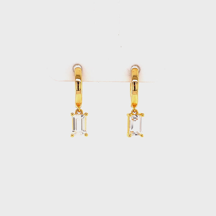 Oorbel met bedel - 42417Y